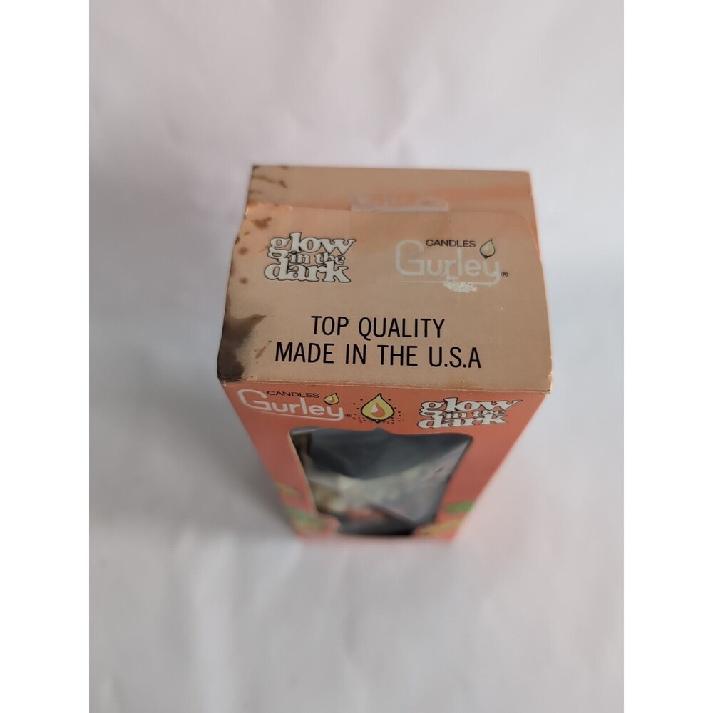 Vintage Halloween Witch Candle with Boiling Cauldron Glow in Dark Gurley Unused - Picture 3 of 6